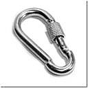 Карабин пожарный с фиксатором DIN 5299 D  М10