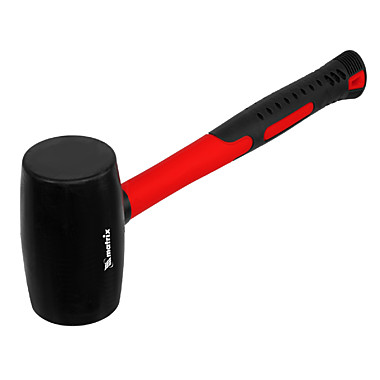 Киянка, черная резина, фибергласовая ручка    680гр. /// Matrix