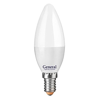 Лампа светодиодная. General GLDEN-CF 20Вт  4500К Е27 свеча