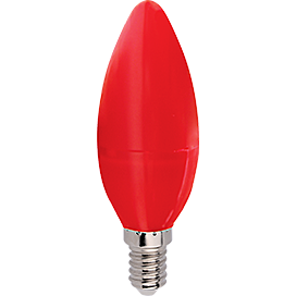 Лампа светодиодная Ecola  candle 6Вт Е14 свеча красная