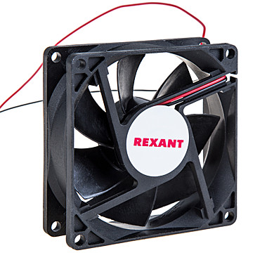 Вентилятор  металлический  RX 8025MS 12VDC // Rexant