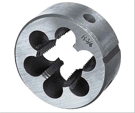 Плашка ТРУБНАЯ, коническая   R   5/8