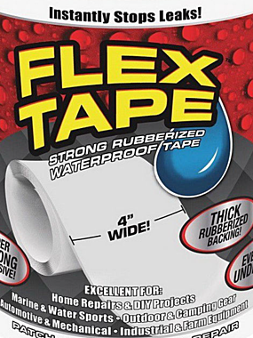 Лента клеящая сверхсильная,10х 152см белый