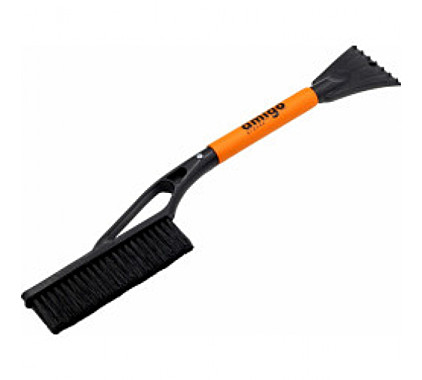 Щетка-сметка АВТО для снега со скребком,   540мм // ЗУБР