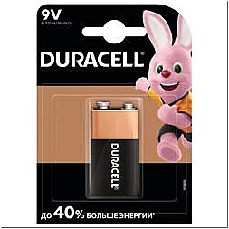 Элемент питания Duracell 6F22 9V (крона)