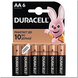 Элемент питания Duracell AA LR6 1.5V Alkaline