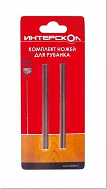 Нож для рубанка узкий 102мм (быстрорежущая сталь)