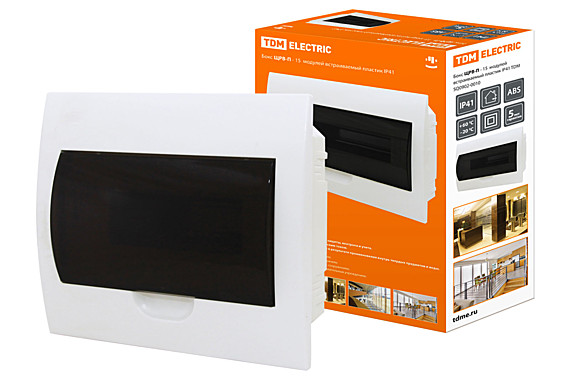 Бокс TDM  ЩРВ-Пм-15 мод.в/у
