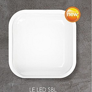 Светильник светодиодный LE EK герметичный 15W SBL WH  (квадрат)