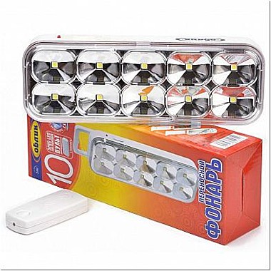 Фонарь аккум 