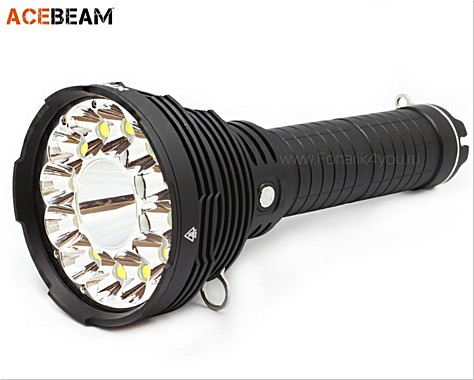 Фонарь светодиод. ручной   аккум. 1LED  P-К70 зарядка 220В, 12В