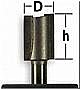 Фреза по дереву  1002  d-20мм, h-25мм (ножка d-8мм)