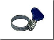 Хомут червячный, с КЛЮЧОМ    50 - 70мм