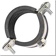 Хомут для труб, резиновый уплотнитель (159-170мм)       6