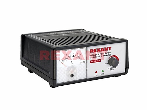 Зарядное устройство автомобильное 0,4-7 А (PWS-265)//REXANT