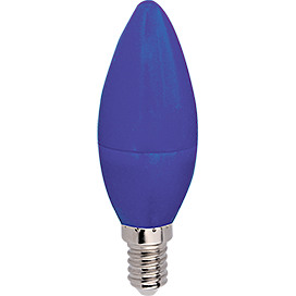 Лампа светодиодная Ecola  candle 6Вт Е14 свеча синяя