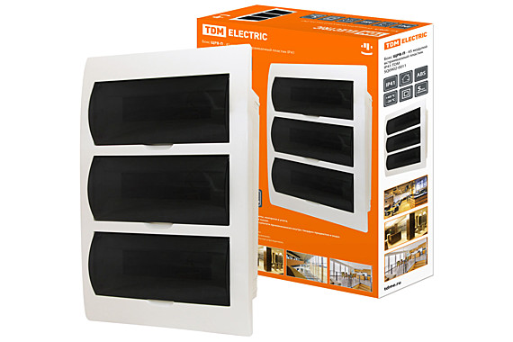 Бокс TDM  ЩРВ-Пм-45 мод.в/у