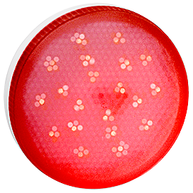 Лампа светодиодная Ecola  GX-53 8Вт 220V красная матовая