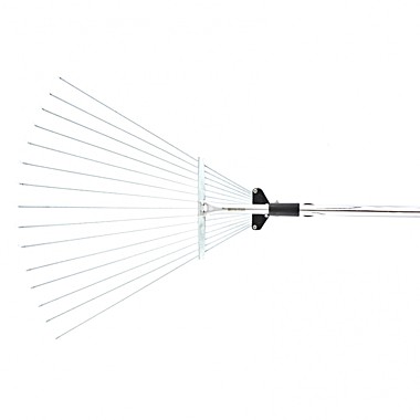 Грабли веерные 15-зубые, раздвижная телескоп. ручка, 800-1240 мм длина,170-450 мм ширина /// GRINDA