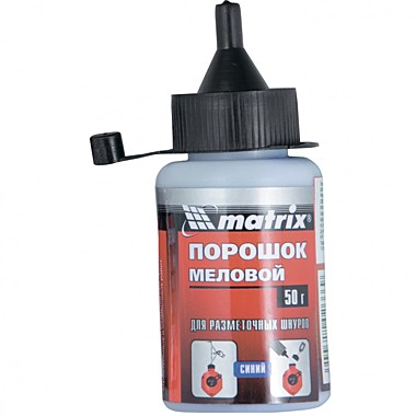 Порошок (меловой) для разметочных шнуров, синий           50гр.