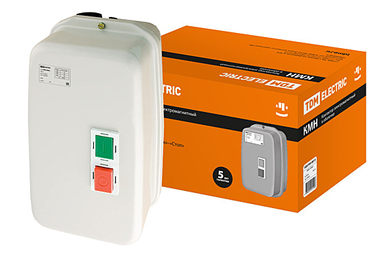 Пускатель э/м  КМН- 35062 50А в оболочке 220В/АС3 IP54 TDM