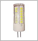 Лампа светодиодная LED G4  3W 12В 4000К пальчик