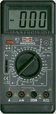 Мультиметр цифровой M-890D