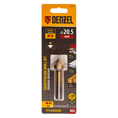 Зенковка d- М10 (8,5мм) // DENZEL 
