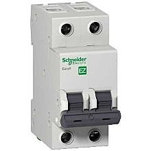 Авт. выключатель Schneider Electric EASY 9 2Р 20А 