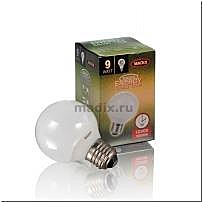Лампа энергосбер. MADIX   9W E27 6400K G65 ШАР