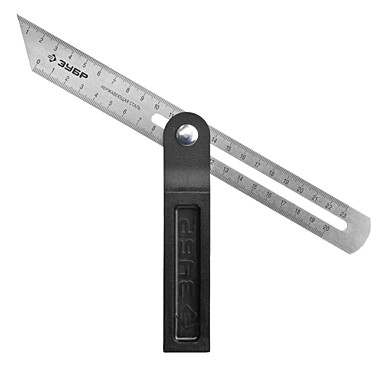 Малка-угломер, переставная , гравированная шкала//STAYER