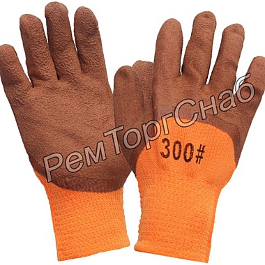 Перчатки утепленные Акрил (Облив),  // Тора 63