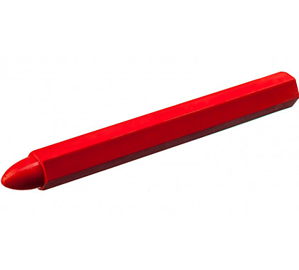 Мелок разметочный восковый 120мм, КРАСНЫЙ ( 1шт.)ЗУБР
