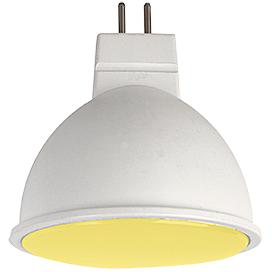 Лампа светодиодная Ecola  MR16 7Вт желтая