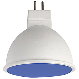 Лампа светодиодная Ecola  MR16 7Вт синяя
