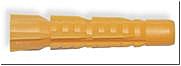 Дюбель  (пластик), распорный с бортом       8 х  52мм   (оранжевый)