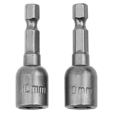 Головка для шуруповерта, шестигранная, магнитная    М10  (1шт)  // Matrix 